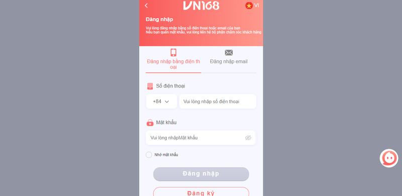 Hướng Dẫn Đăng Nhập Vn168 Thành Công Trong Tíc Tắc Tổng quan về quy trình Login tài khoản ở Vn168